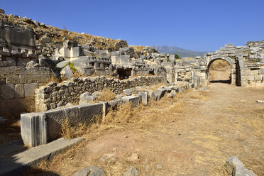 Türkei, Provinz Antalya, antikes Theater, archäologische Stätte von Xanthos - ES000773