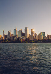 Australien, Skyline des Stadtzentrums von Sydney - MBEF000866