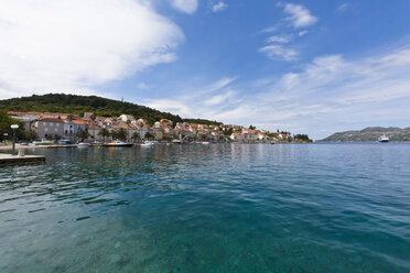 Kroatien, Dalmatien, Blick auf Korcula - AM001269
