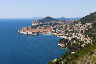 Kroatien, Dubrovnik, Blick auf die Altstadt - AMF001325