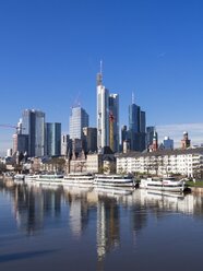 Deutschland, Hessen, Skyline von Frankfurt mit Main - AMF001369