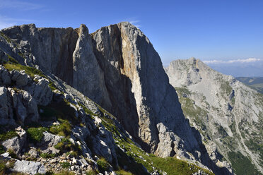 Montenegro, Crna Gora, Kom Vasojevicki und Kucki-Gipfel im Komovi-Gebirge - ES000800