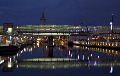 Germany, Bremerhaven, Museumshafen, bridge - OLE000008