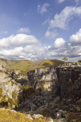 Spanien, Pyrenäen, Ordesa y Monte Perdido National Park, Canon de Anisclo mit Sestrales Aloto und Bajo - LAF000277