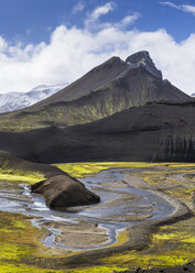 Island, Sudurland, Region Landmanalauger, Berge und Fluss - STSF000227