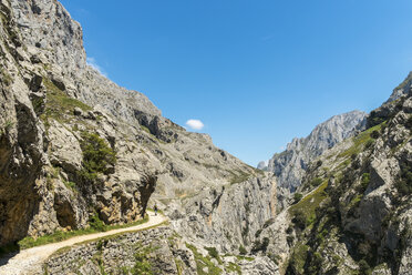 Spanien, Asturien, Nationalpark Picos de Europa, Ruta del Cares, Weg von Poncebos nach Cain - LAF000293