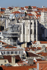 Portugal, Lisboa, Blick über Baixa und Chiado - BIF000089