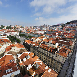 Portugal, Lisboa, Baixa, view to Praca Dom Pedro IV - BIF000105