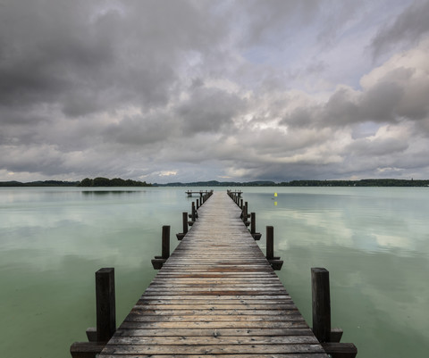 Deutschland, Bayern, München, Wörthsee, lizenzfreies Stockfoto