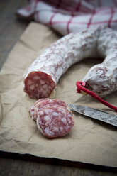 Sliced Italian salami - LVF000365