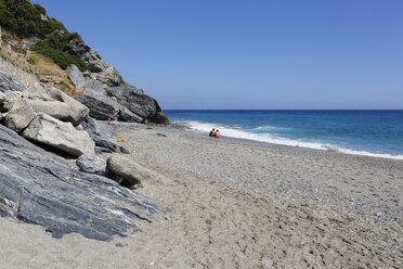 Türkei, Türkische Riviera, Strand westlich von Alanya - SIEF004738