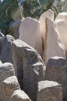Germany, stones, solitary stone, granite, marble, quartz - WDF002114