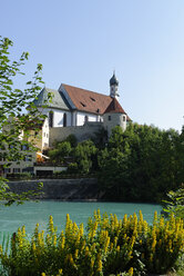 Deutschland, Bayern, Füssen, Kirche des Klosters Füssen, ehemaliges Franziskanerkloster - LB000420