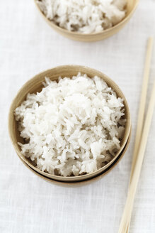 Bowls of Thai jasmine rice with coconut milk - EVGF000276