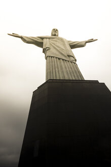 Brasilien, Rio de Janeiro, Corcovado, Jesus Christus der Erlöser Statue - AMC000020