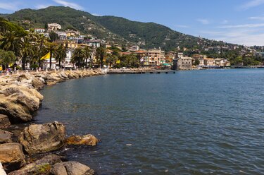 Italien, Ligurien, Rapallo, Promenade Lungomare Vittorio Veneto - AMF001429