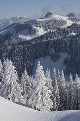 Germany, Bavaria, Sudelfeld, Mountains in winter - FFF001388