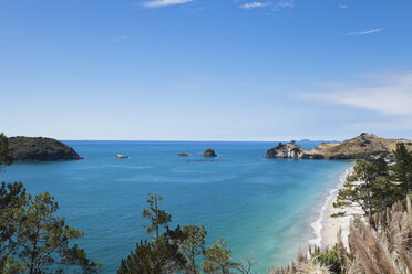 New Zealand, Coromandel Peninsula, Hahei Beach - GW002425