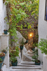 Turkey, Mugla Province, Marmaris, Picturesque stairway in the old town - SIE004843