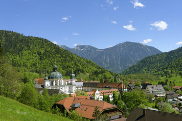 Deutschland, Oberbayern, Benediktinerabtei Ettal - LB000438