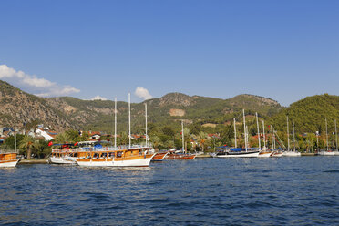 Türkei, Mugla, Yachten in Goecek - SIEF004897