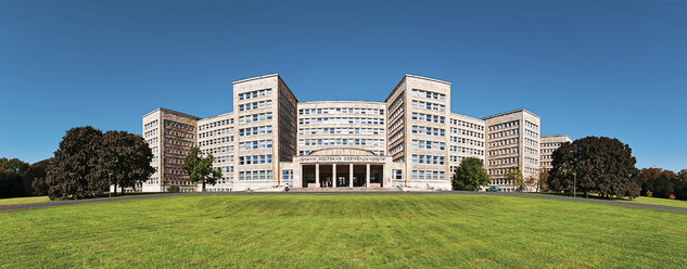 Deutschland, Frankfurt, IG Farben Gebäude auf dem Campus Westend - WAF000028