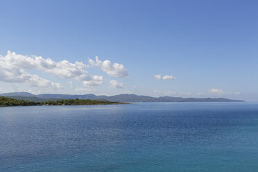 Türkei, Golf von Gökova, Resadiye-Halbinsel von der Insel Sedir aus gesehen - SIEF004870