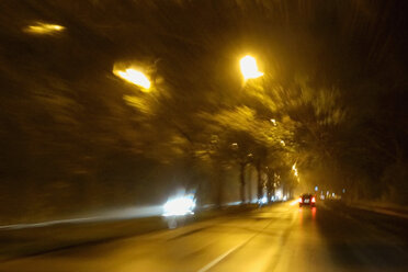 Fahren bei Nacht im Winter - NDF000411