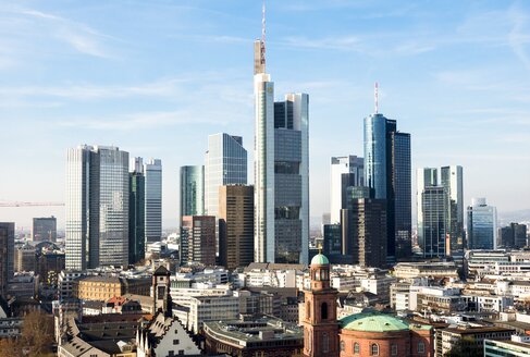 Deutschland, Frankfurt, Hessen, Skyline - AMF001454