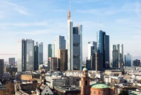 Germany, Frankfurt, Hesse, Skyline - AMF001454