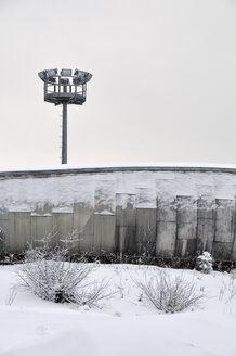 Deutschland, Thüringen, Oberhof, Bobbahn im Winter - BR000002