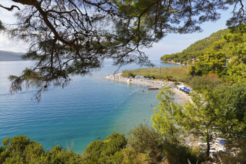 Türkei, Mugla, Golf von Gökova, Blick auf Cinar plaji - SIEF004918