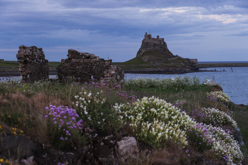 Großbritannien, England, Northumberland, Holy Island, Lindisfarne, Lindisfarne Castle - PAF000136