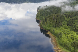 Kanada, British Columbia, Khutzeymateen Provincial Park, Great Bear Rainforest, Luftaufnahme - FO005426