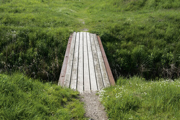 Sweden, Trelleborg, little wooden bridge - VI000203