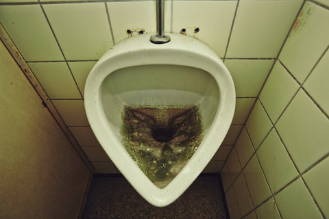 Germany, Bavaria, old urinal stock photo