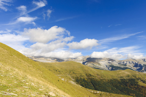 Spanien, Aragonien, Zentralpyrenäen, Nationalpark Ordesa y Monte Perdida, Canon de Anisclo, lizenzfreies Stockfoto