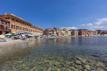 Italien, Cinque Terre, Sestri Levante, Baia del Silenzio - AMF001557