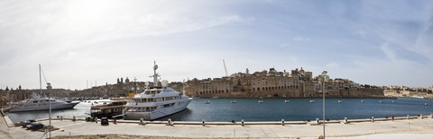 Malta, Birgu, Dockyard Creek, lizenzfreies Stockfoto
