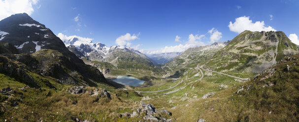 Switzerland, Uri Alps, Susten Pass and Lake Steinsee - WWF003138