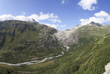 Switzerland, Uri, Furka pass and Rhone glacier - WWF002978