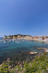 Italien, Ligurien, Sestri Levante, Baia del Silenzio - AMF001582