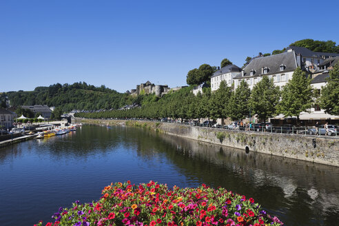 Belgien, Ardennen, Bouillon, Fluss Semois - GW002467