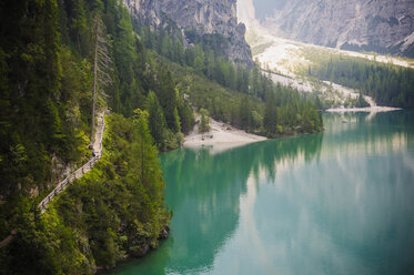 Italy, Trentino-Alto Adige, Alto Adige, Puster Valley, part of Lake Prags - MJF000478