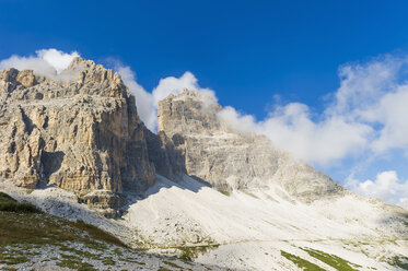 Italien, Provinz Belluno, Venetien, Auronzo di Cadore, Tre Cime di Lavaredo - MJF000460