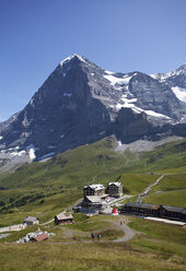 Schweiz, Berner Oberland, Grindelwald mit Eiger, Kleine Scheidegg, Jungfraubahn und Hotel - WW003100