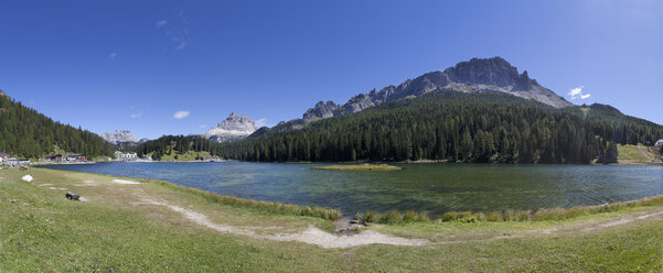 Italien, Venetien, Drei Zinnen und Misurinasee - WWF003115