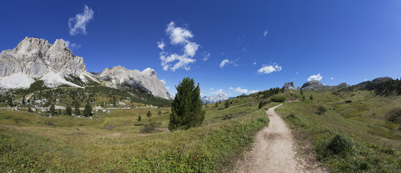 Italien, Venetien, Wanderweg am Falzarego-Pass, Lagazuoi und Tofane - WWF003119