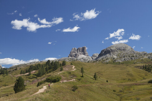 Italien, Venetien, Wanderweg am Falzarego-Pass und Monte Averau - WW003120