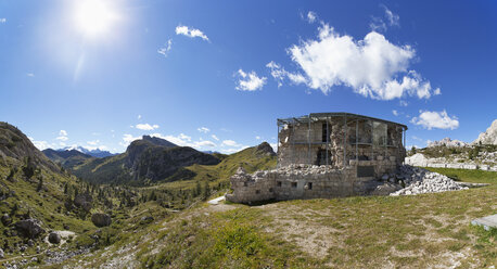 Italien, Venetien, Festung Tre Sassi mit Militärmuseum - WWF003151